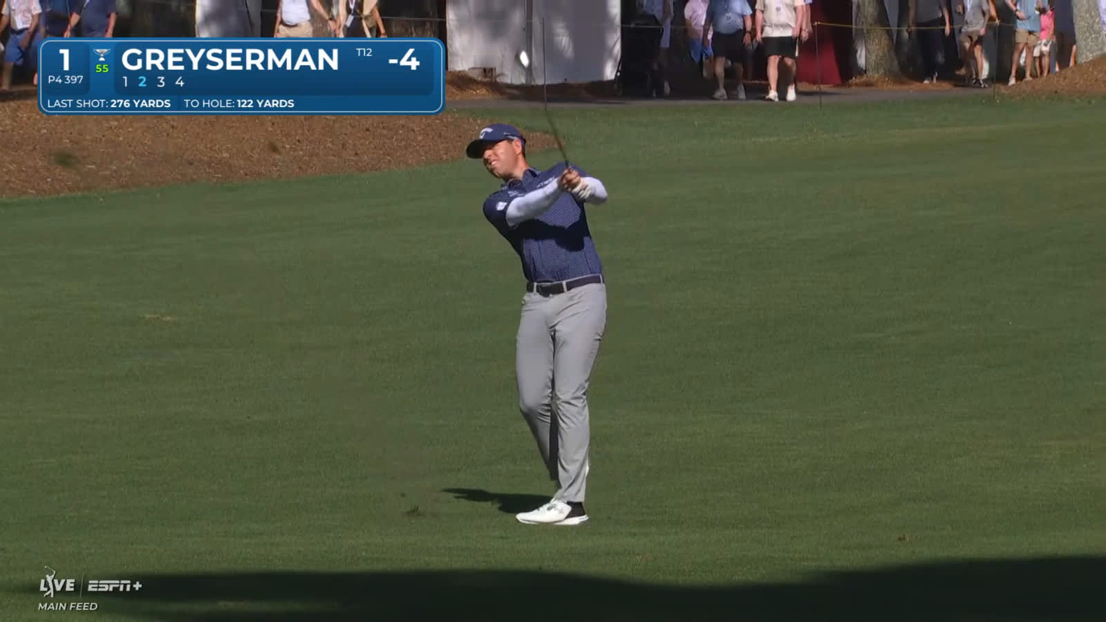 Max Greyserman starts his second round with birdie at RBC Heritage