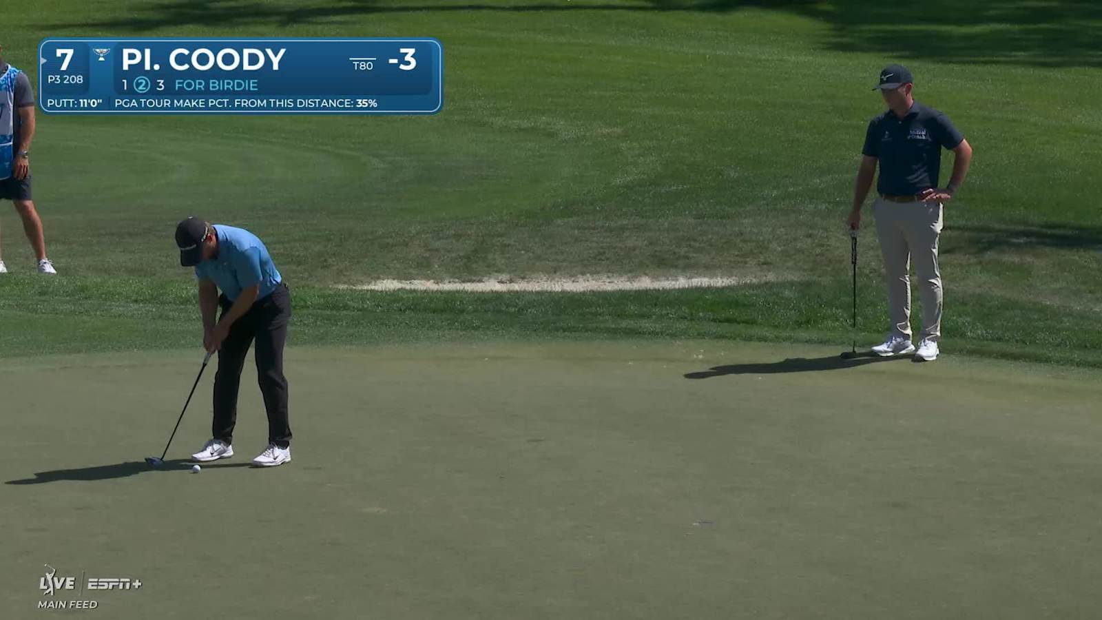 Pierceson Coody sinks 11-foot birdie putt at Cognizant Classic