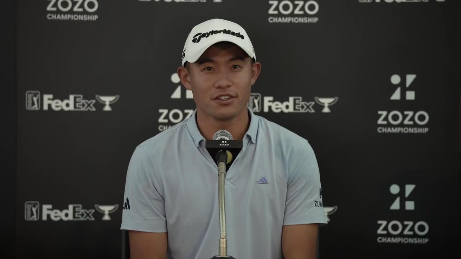 Collin Morikawa on trying to become more consistent before ZOZO CHAMPIONSHIP