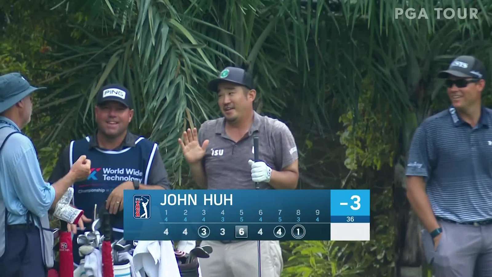 John Huh aces No. 8 at Mayakoba