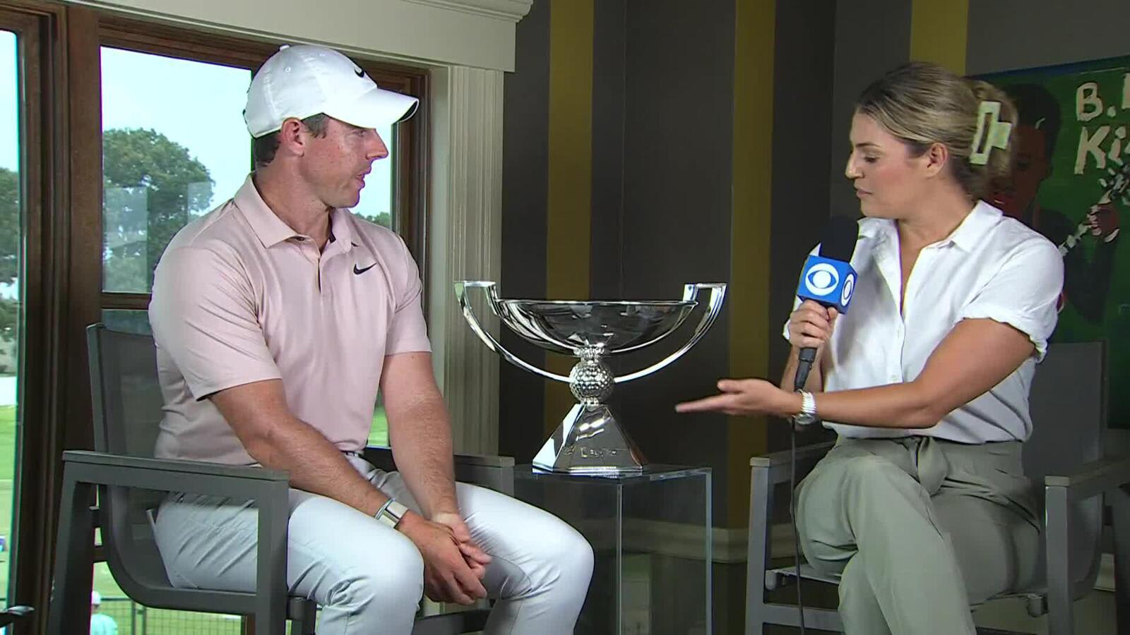 Rory McIlroy's interview during weather delay at FedEx St. Jude 
