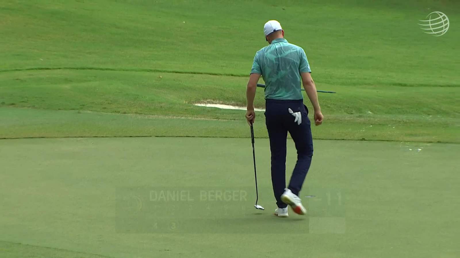 Daniel Berger drains birdie putt at WGC-FedEx St. Jude