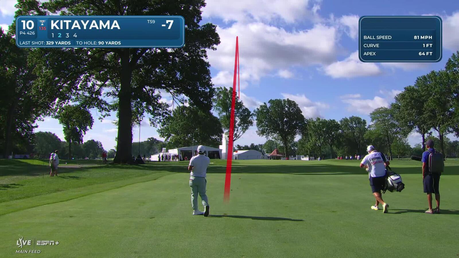 Kurt Kitayama makes birdie on No. 10 at Rocket Classic