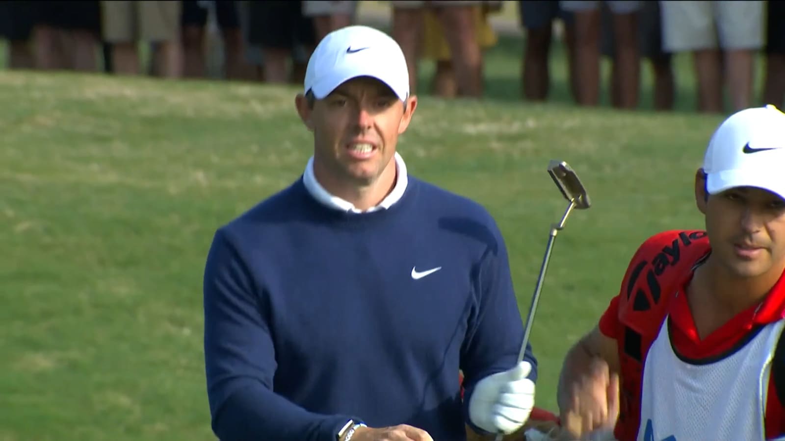 Rory McIlroy's nice up-and-down for an opening birdie at WGC-Dell Match Play