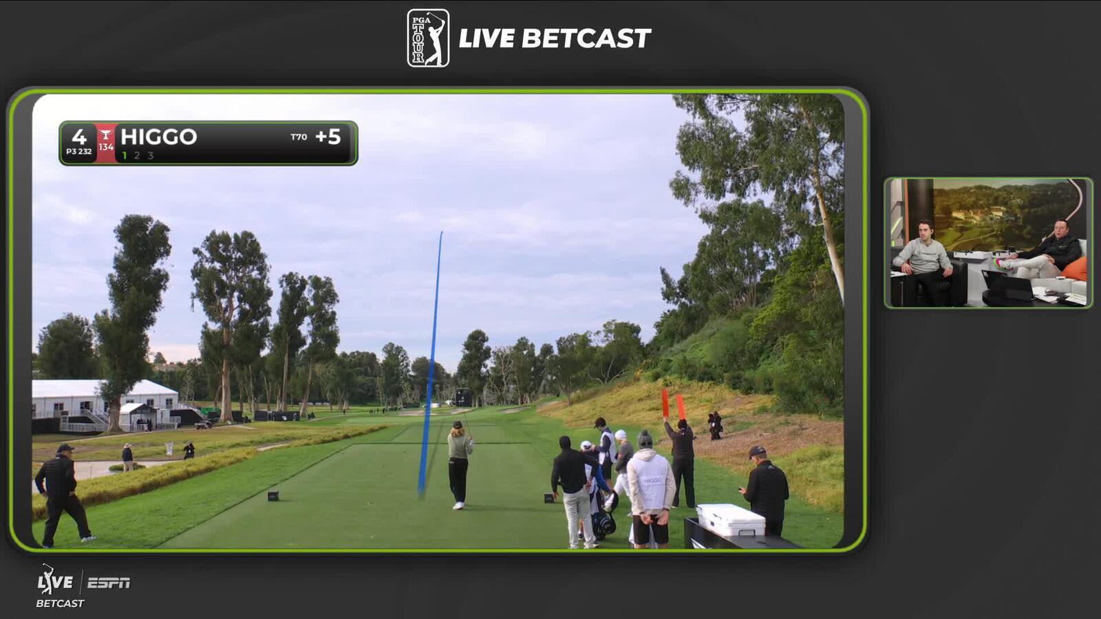 Garrick Higgo hits 232-yard tee shot to 2 feet, nearly aces No. 4 at The Genesis