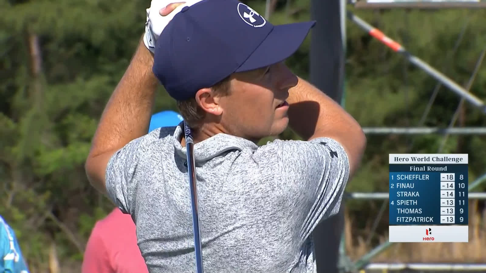 Jordan Spieth's quality tee shot leads to birdie at Hero World Challenge