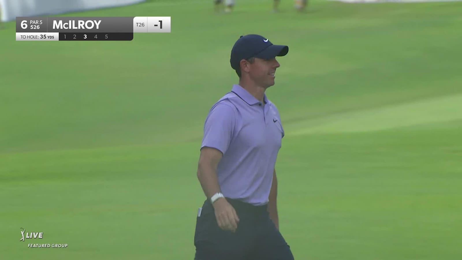 Rory McIlroy holes out from 35-yards for eagle at TOUR Championship