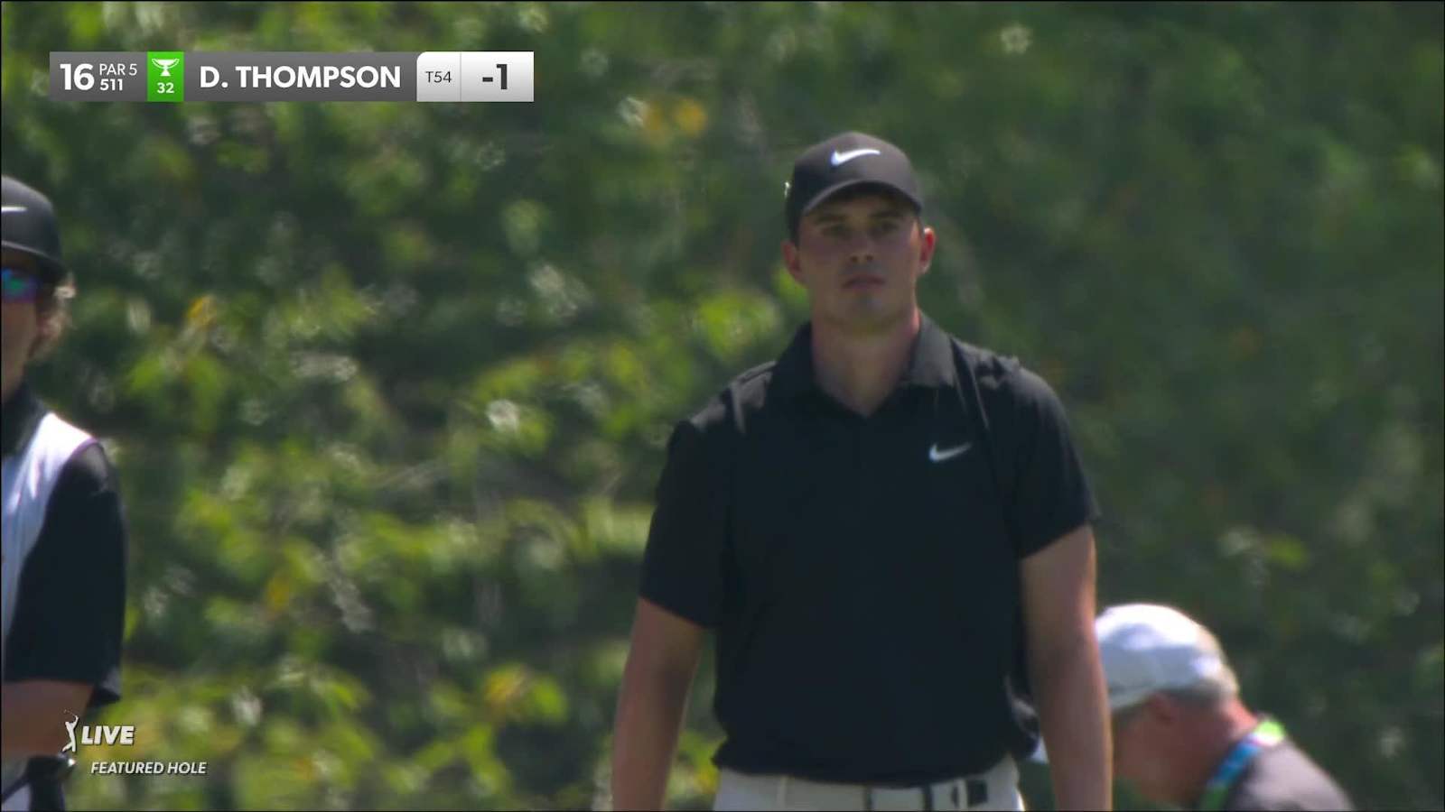 Davis Thompson makes eagle from just off the green at FedEx St. Jude