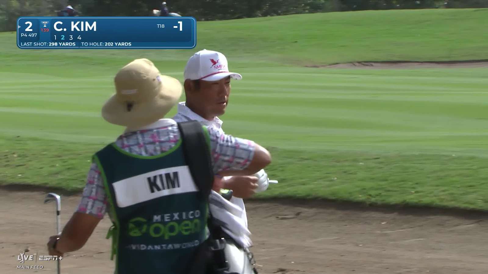 Chan Kim's impressive approach sets up birdie at Mexico Open