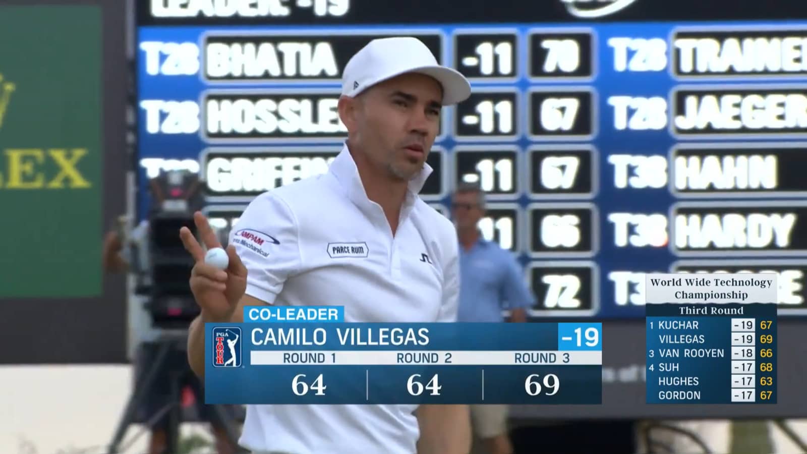 Camilo Villegas gets clutch up-and-down for birdie at World Wide Technology