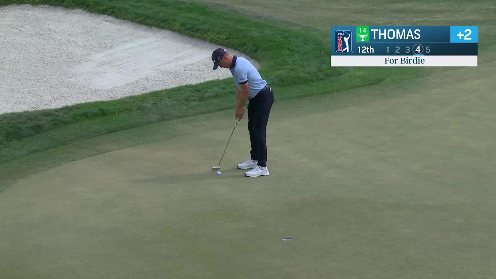 Justin Thomas sinks 9-footer for birdie at Arnold Palmer Invitational