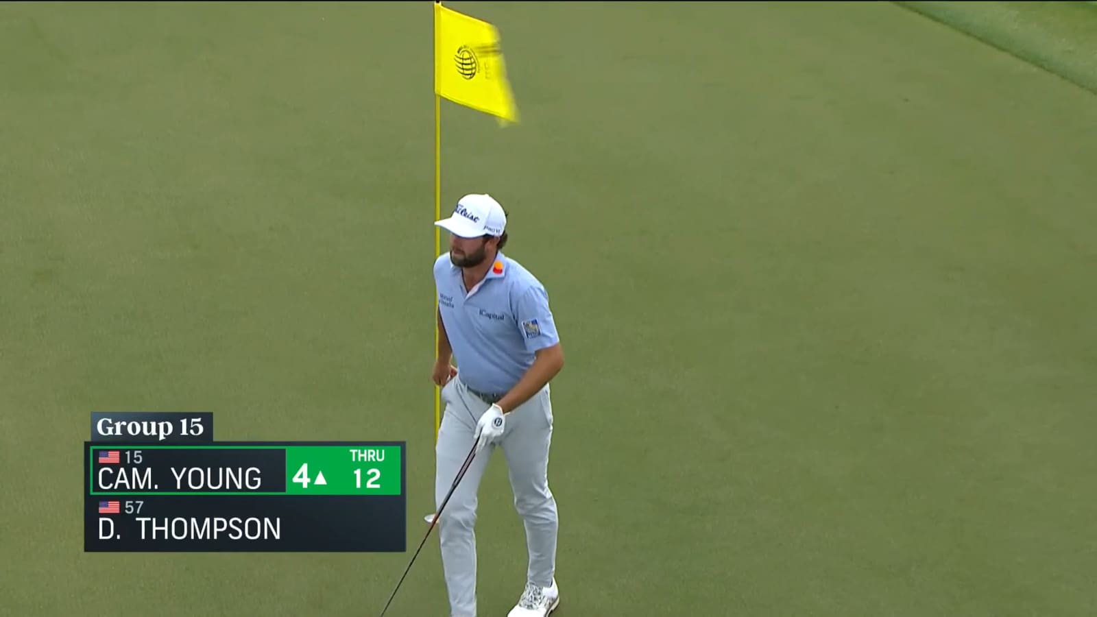 Cam Young makes birdie on No. 12 at WGC-Dell Match Play