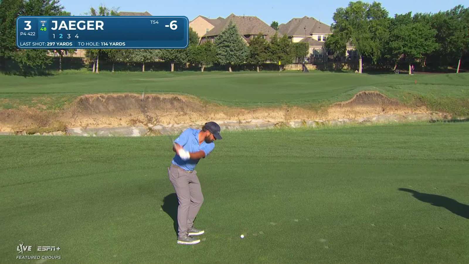 Stephan Jaeger makes birdie on No. 3 at THE CJ CUP