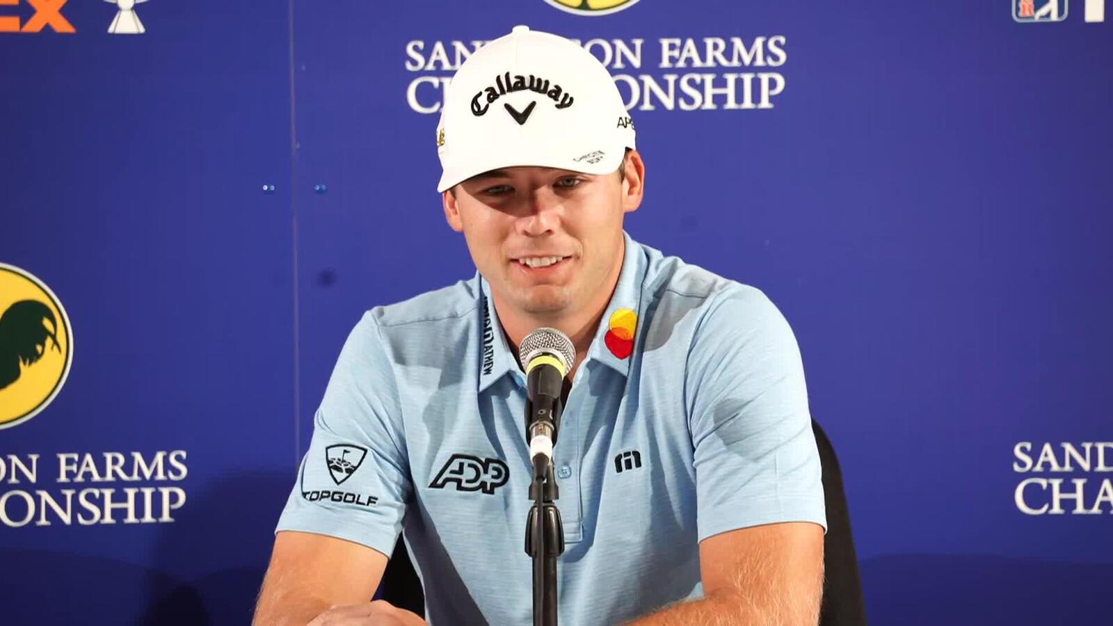 Sam Burns on entering his sixth year as a professional