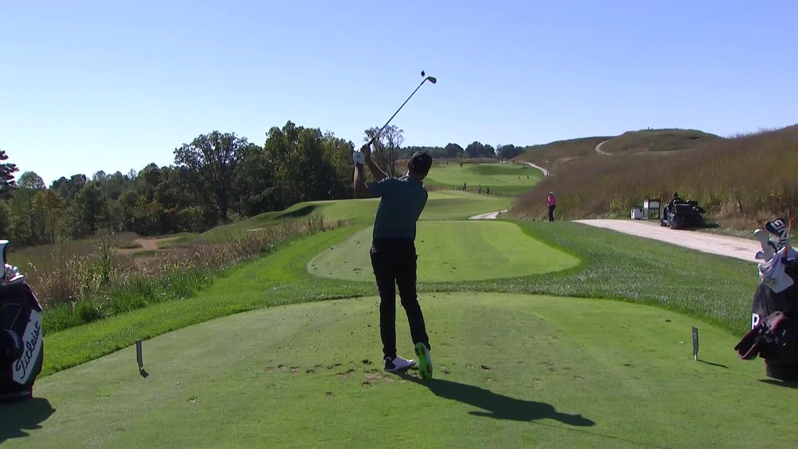 Julian Suri makes birdie on No. 13 at Korn Ferry Tour Champ