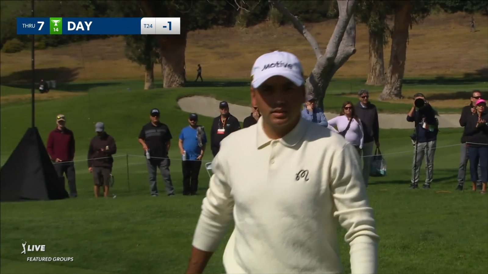 Jason Day spins 127-yard approach in close at Genesis
