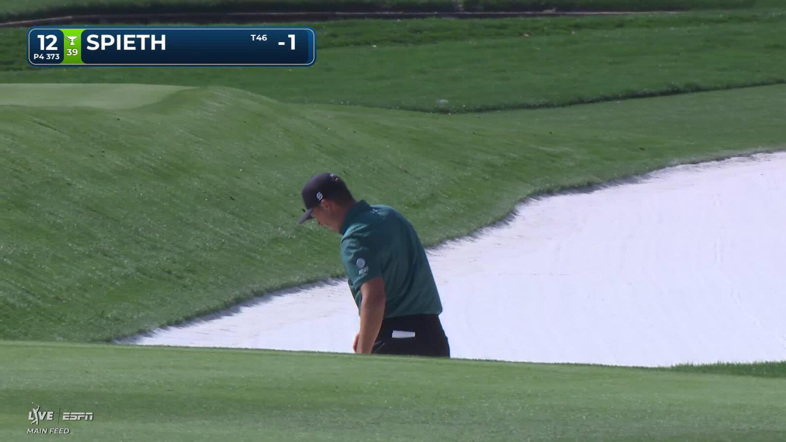 Jordan Spieth sinks 14-foot birdie putt on No. 12 at THE PLAYERS