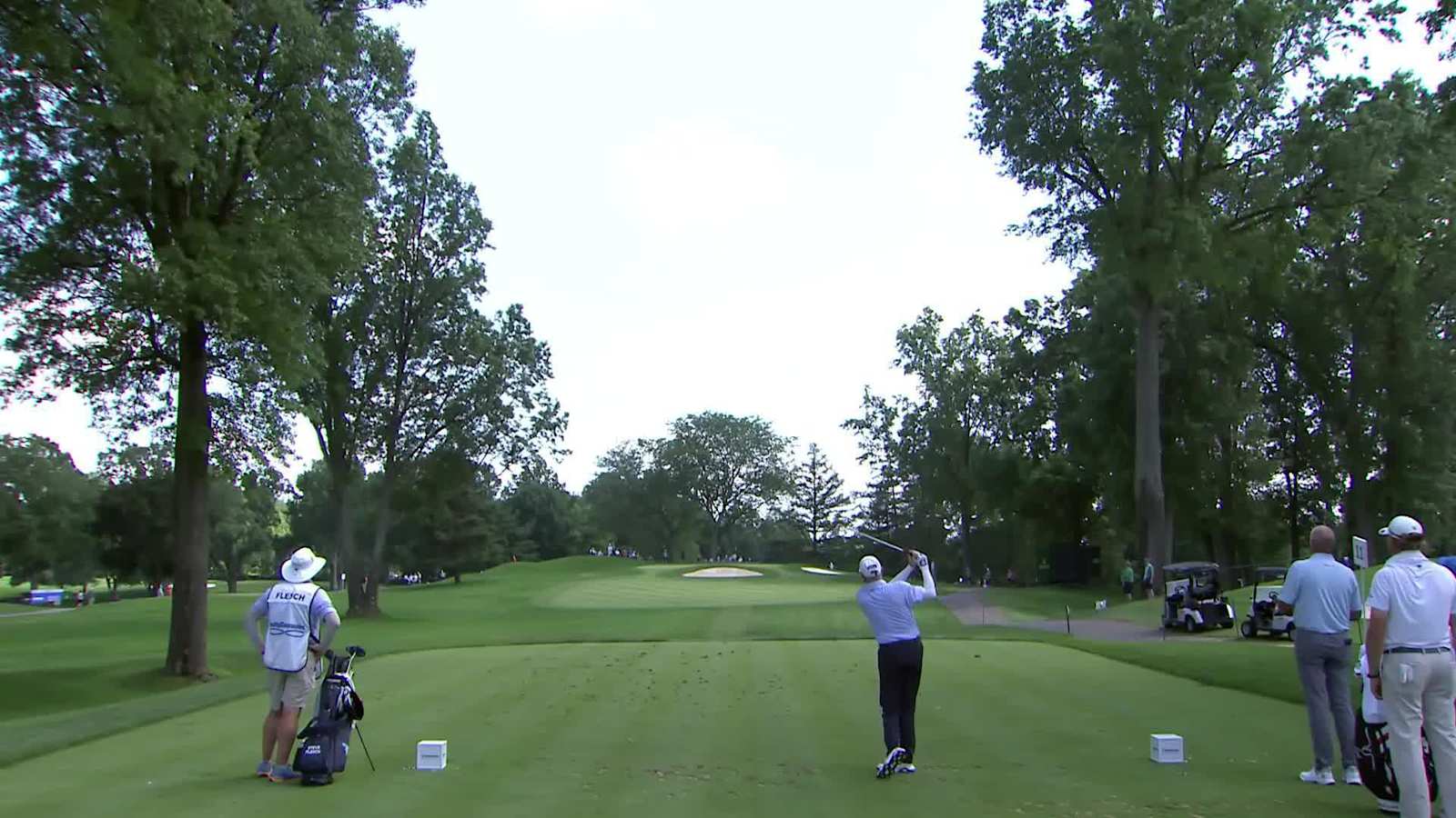 Steve Flesch makes birdie on No. 12 at Kaulig Companies Championship