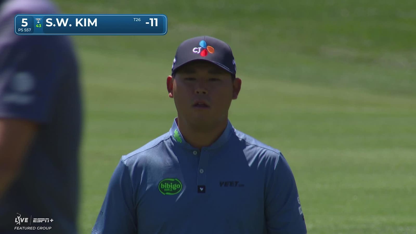 Si Woo Kim makes birdie on No. 5 at THE CJ CUP