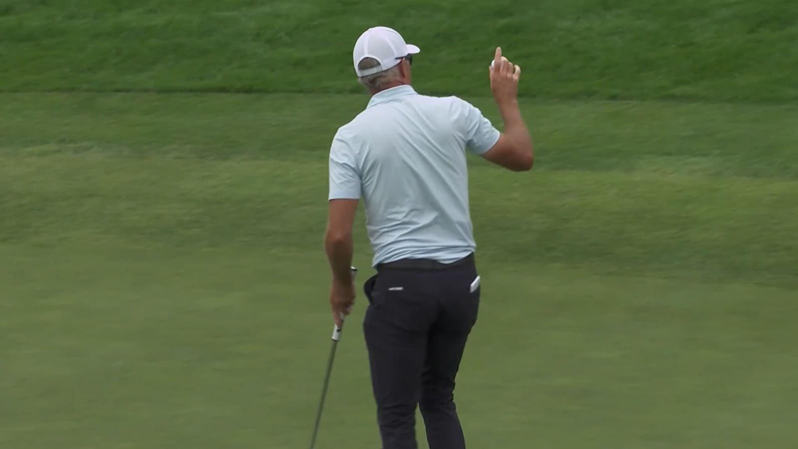 Richard Green makes birdie at Rogers Charity