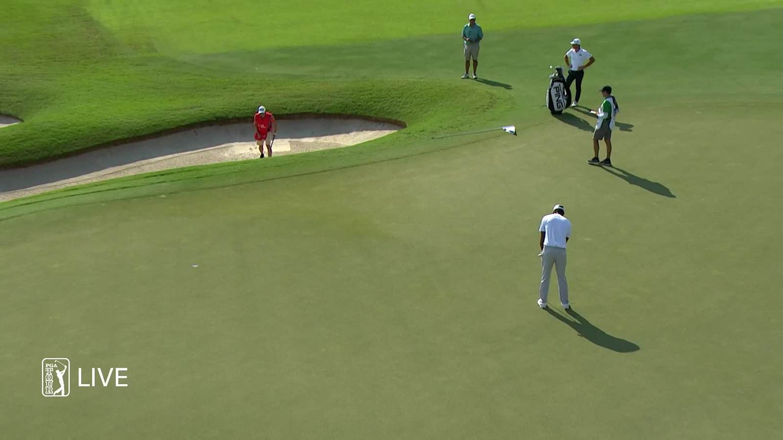 Tony Finau birdies No. 18 in Round 3 at TOUR Championship