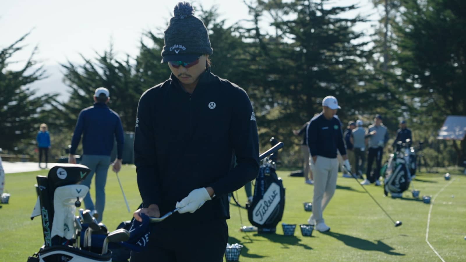 Min Woo Lee debuts new prototype Callaway blade irons