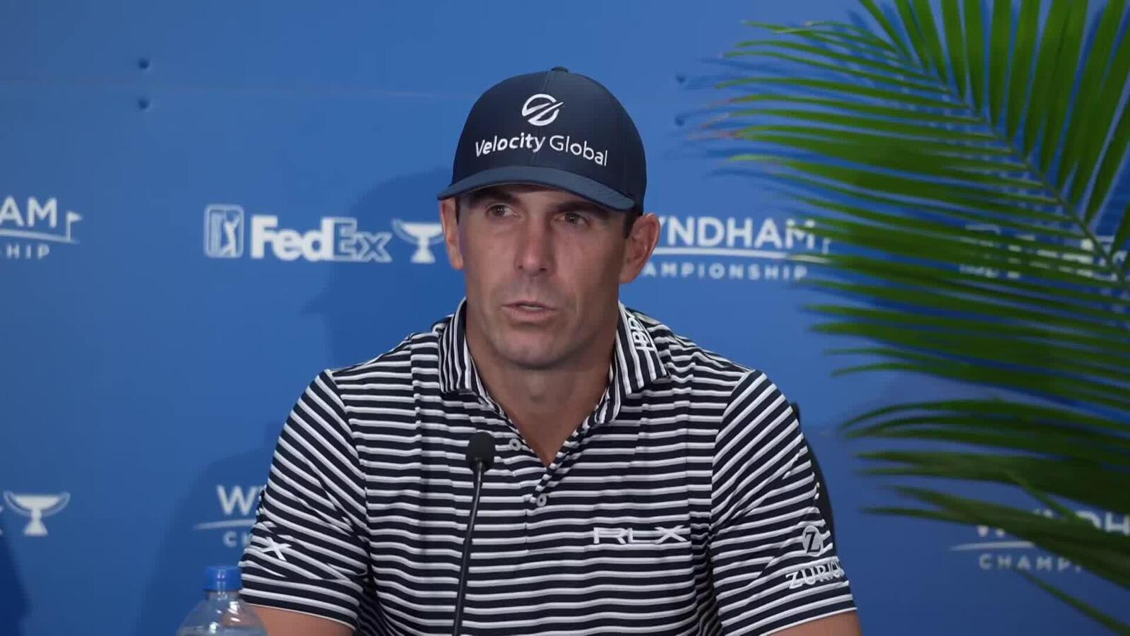 Billy Horschel on his goal of playing in the Presidents Cup