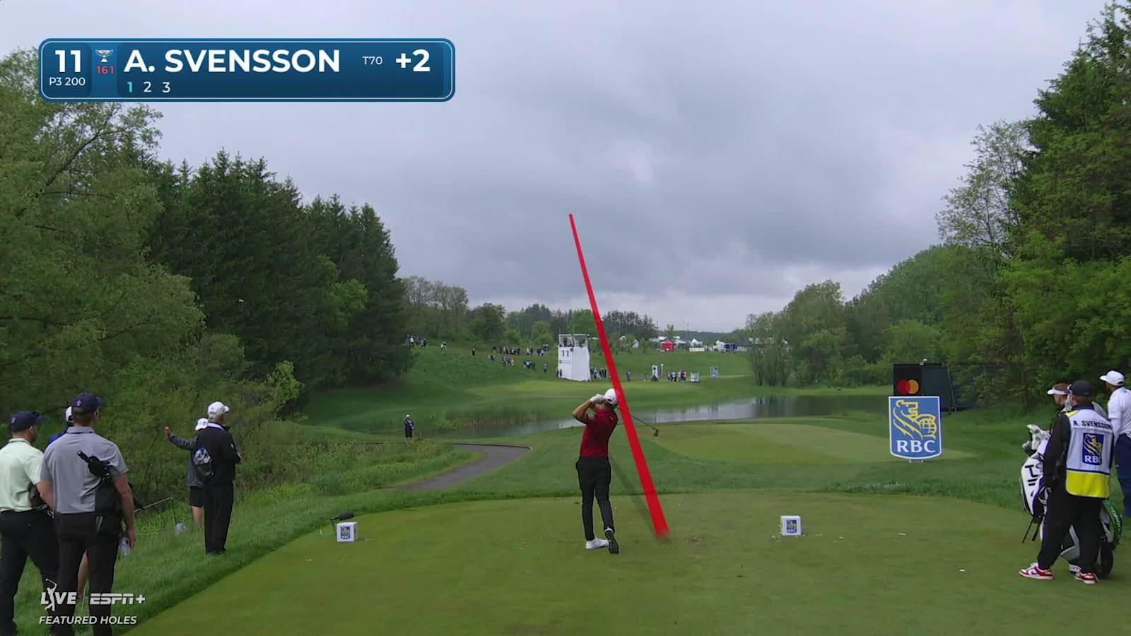 Adam Svensson nearly aces No. 11 at RBC Canadian