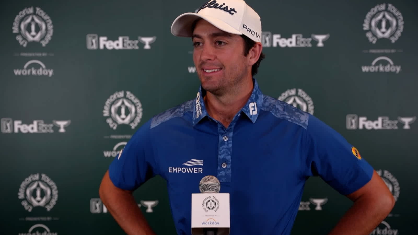 Davis Riley’s interview after Round 1 of the Memorial