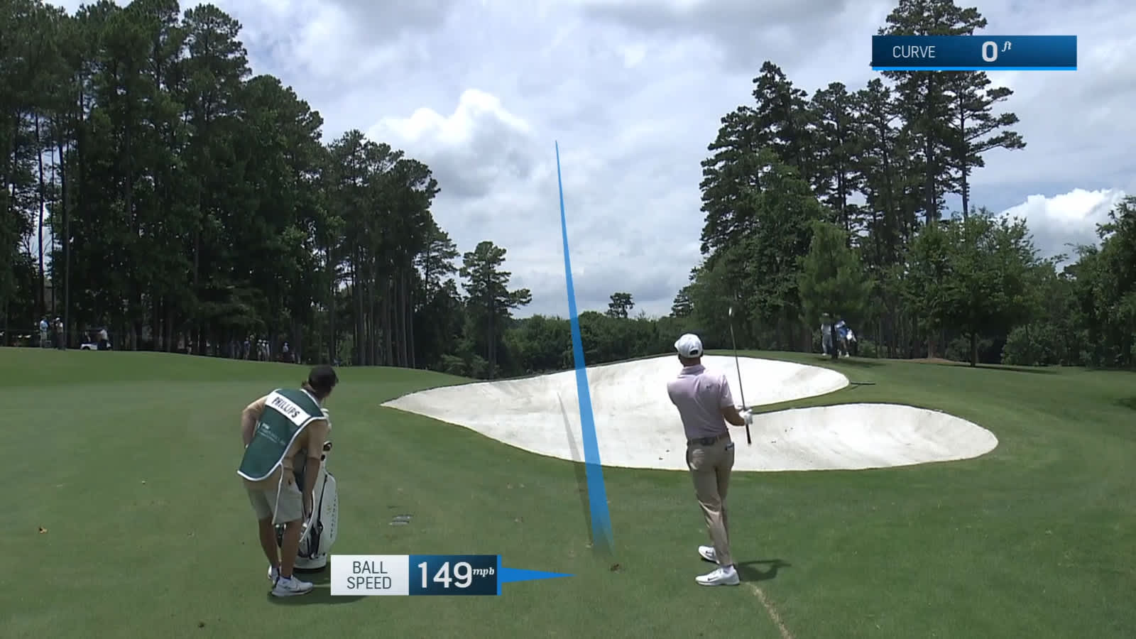 Trent Phillips uses impressive second to set up eagle at BMW Charity Pro-Am