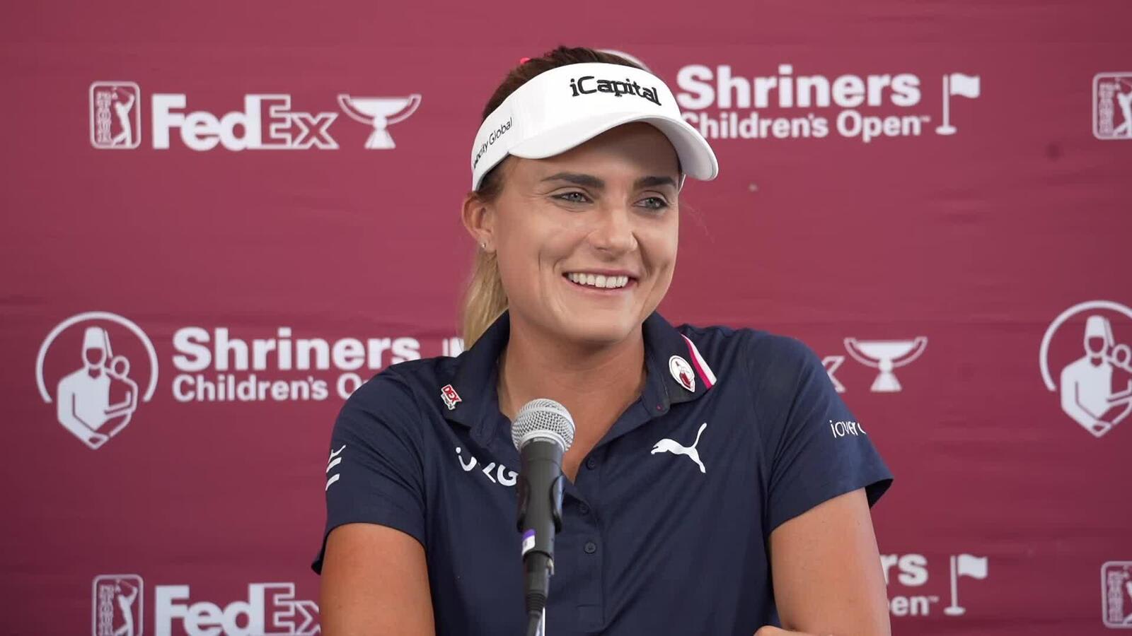 Lexi Thompson's goal to 'inspire others' at Shriners