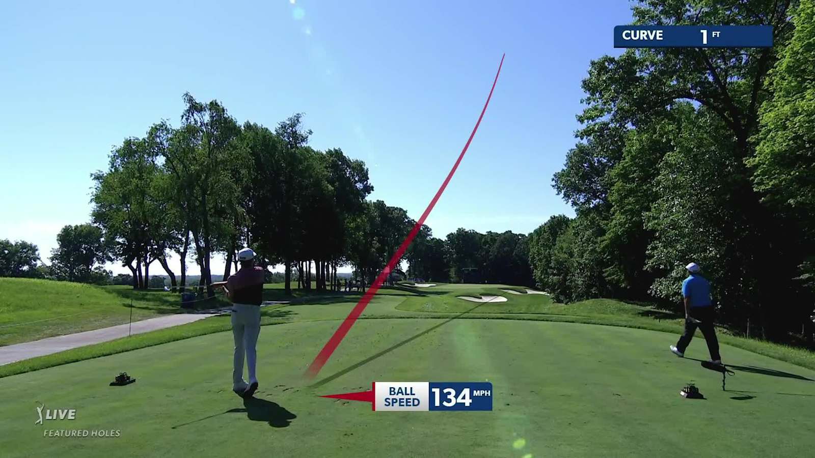 Charles Jahn's near ace on No. 12 at John Deere