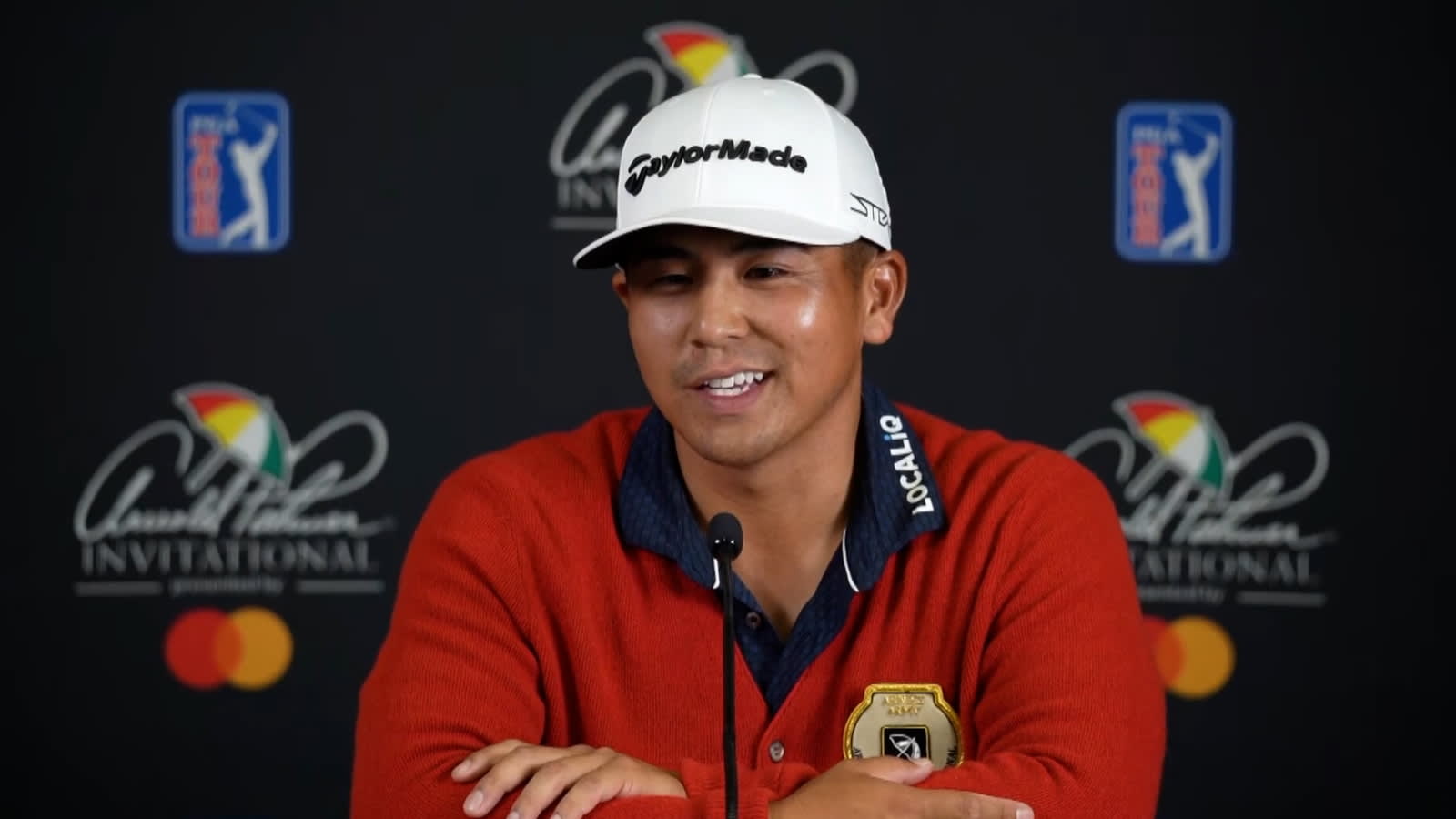 Kurt Kitayama's news conference after winning Arnold Palmer