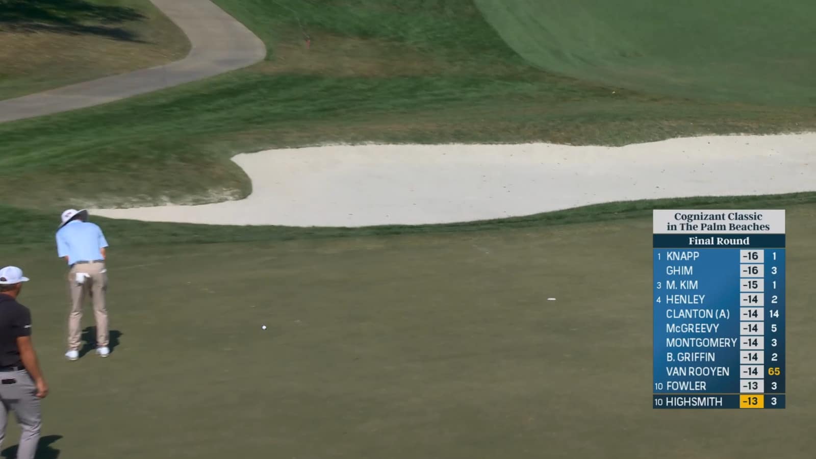 Joe Highsmith sinks 18-foot birdie putt at Cognizant Classic