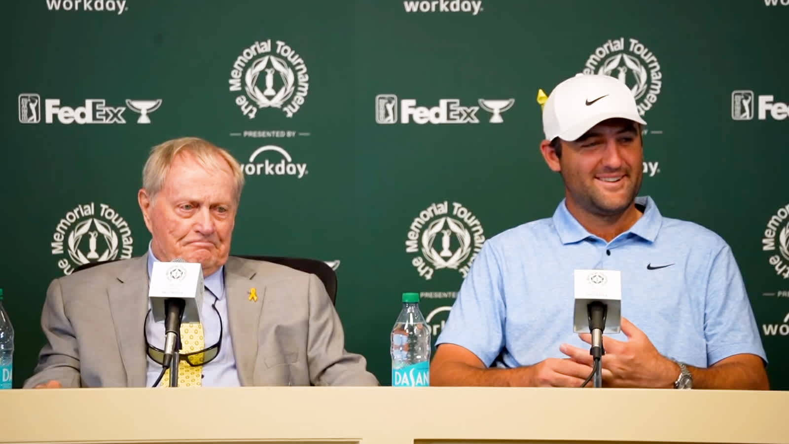 Scottie Scheffler’s news conference after winning the Memorial