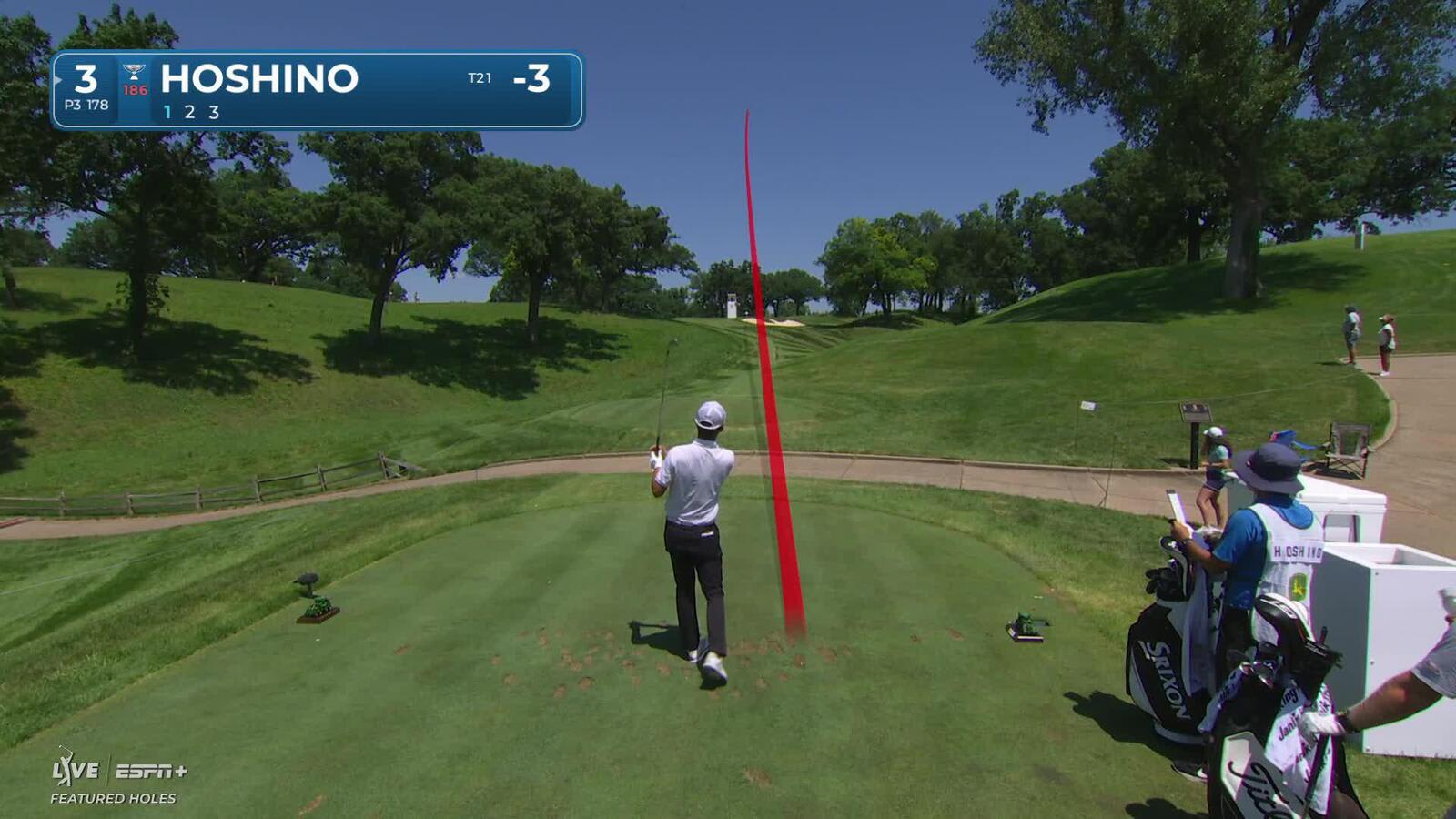 Rikuya Hoshino makes birdie on No. 3 at John Deere