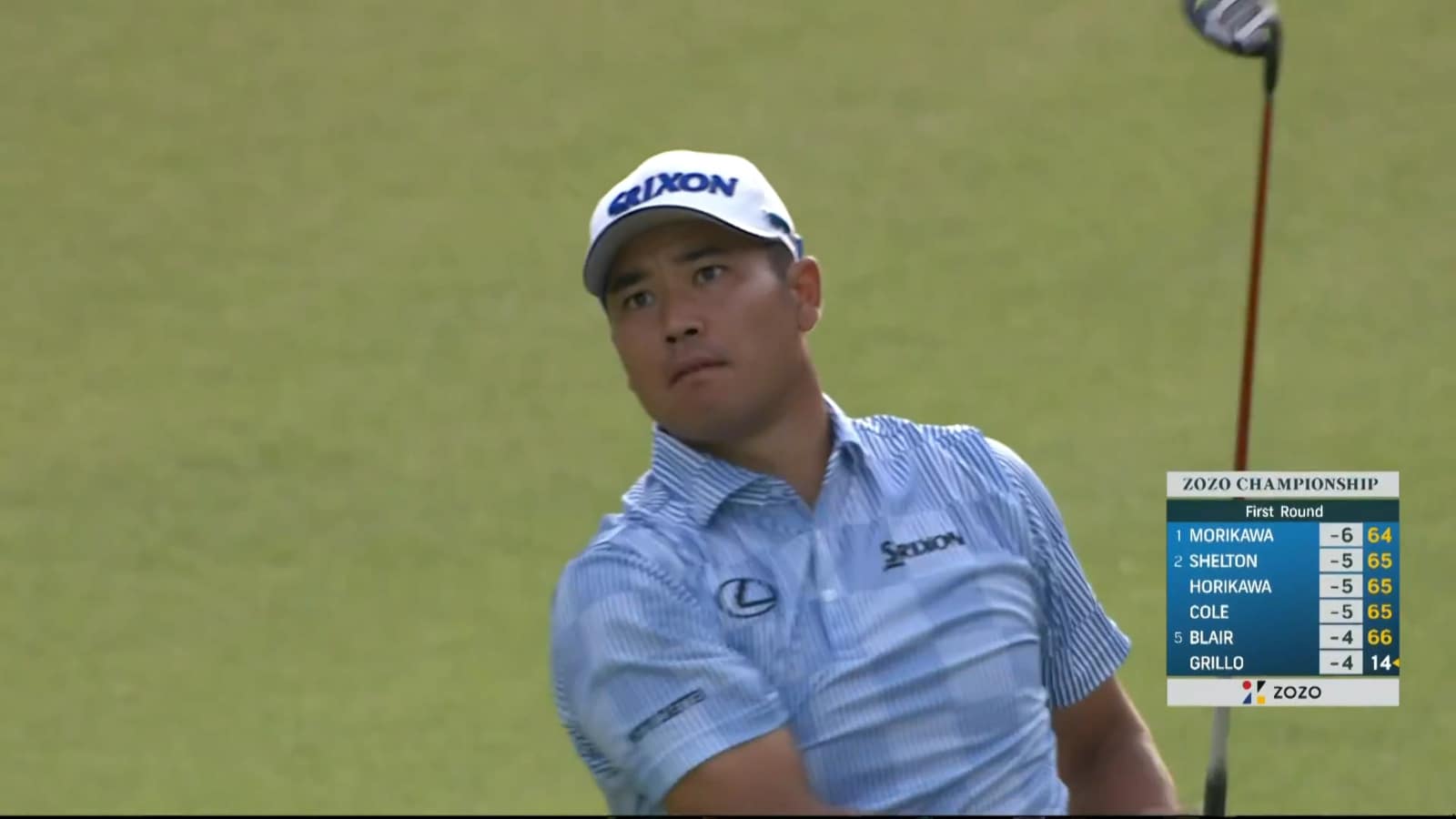 Hideki Matsuyama nearly holes approach setting up eagle at ZOZO CHAMPIONSHIP