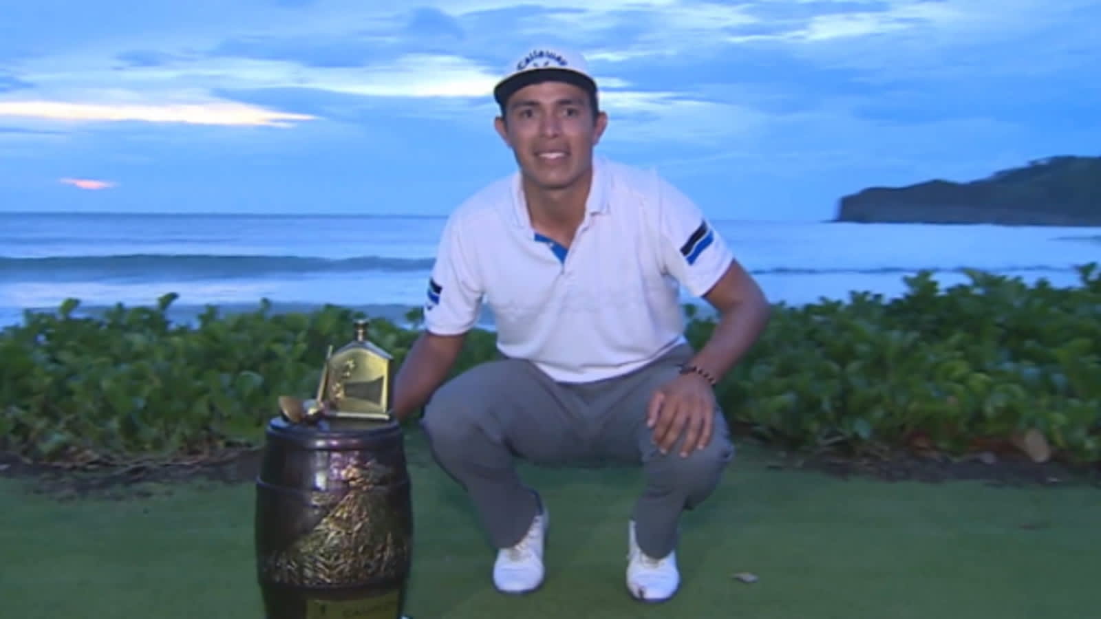 Augusto Nuñez shoots 65 to win the Flor de Cana Open