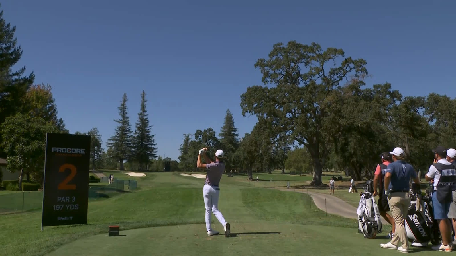 Kevin Dougherty's gorgeous tee shot leads to birdie at Procore