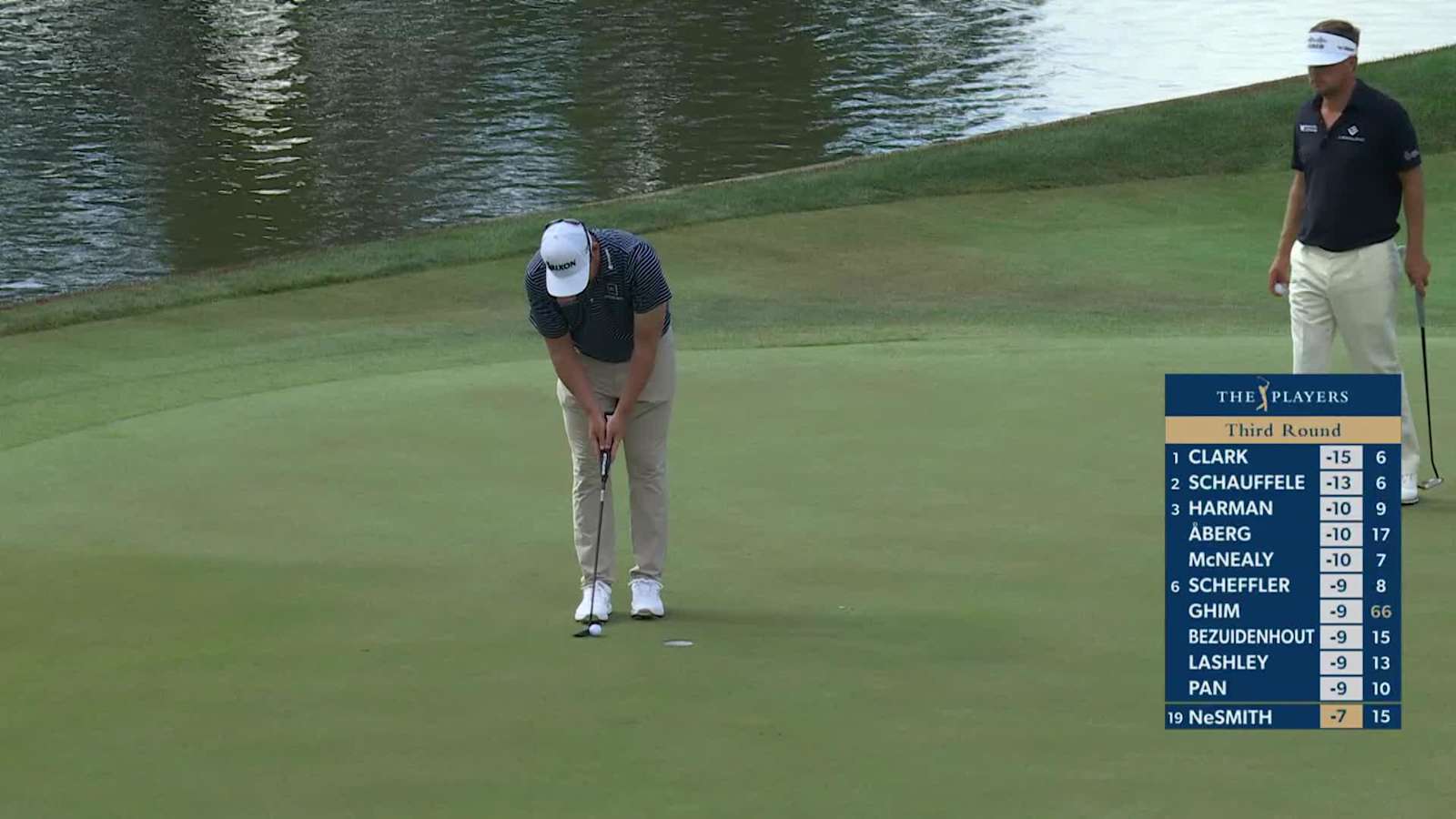 Matthew NeSmith makes birdie putt at THE PLAYERS