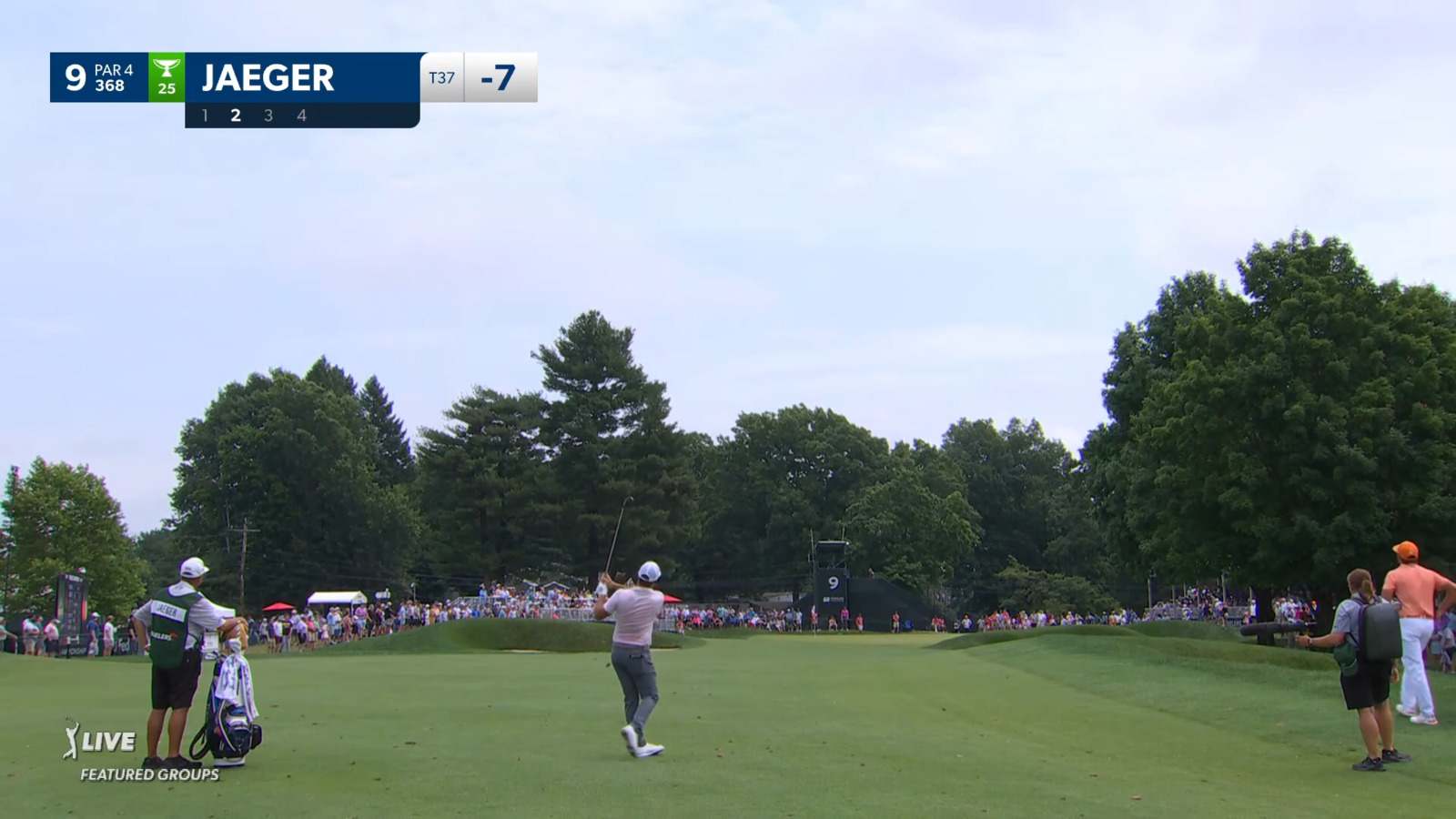 Stephan Jaeger spins it close to yield birdie at Travelers