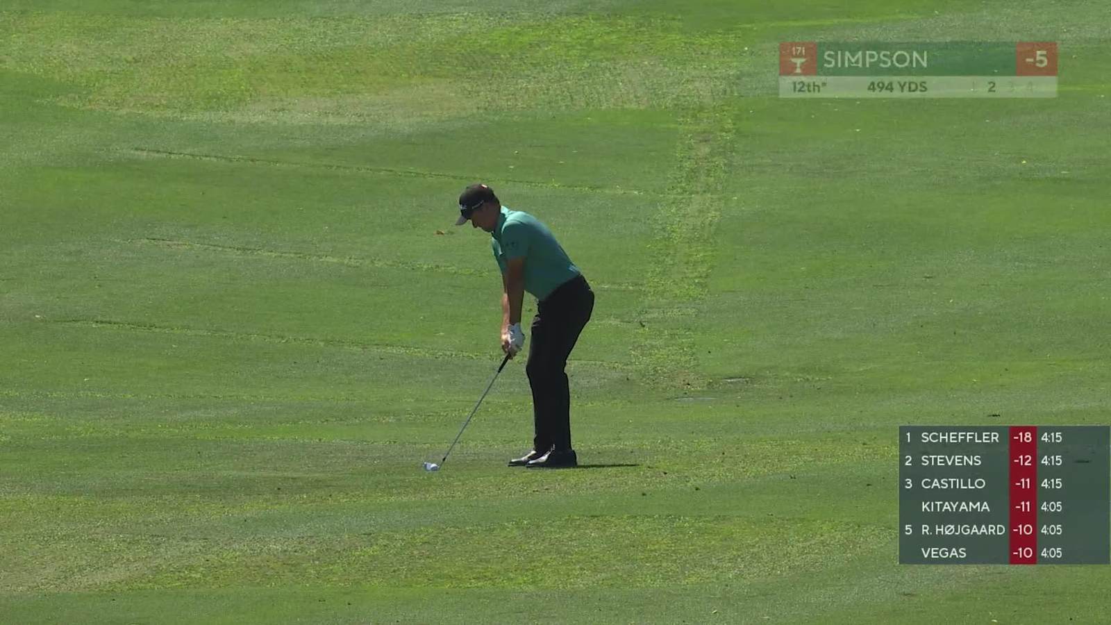 Webb Simpson makes birdie on No. 12 at THE CJ CUP
