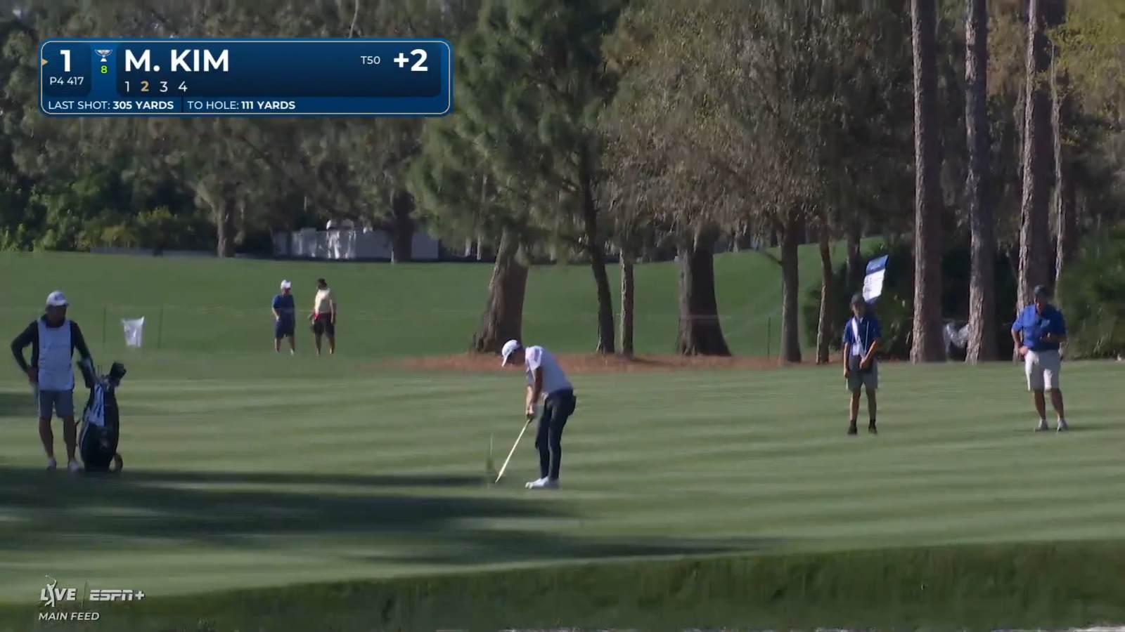 Michael Kim's magnificent approach leads to birdie at THE PLAYERS