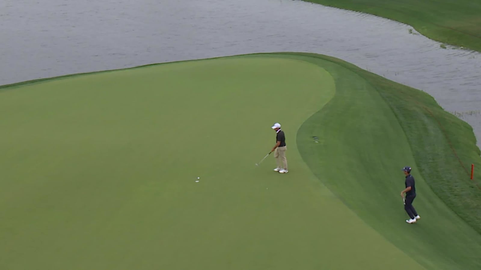 Alejandro Tosti makes birdie on No. 16 at Houston Open