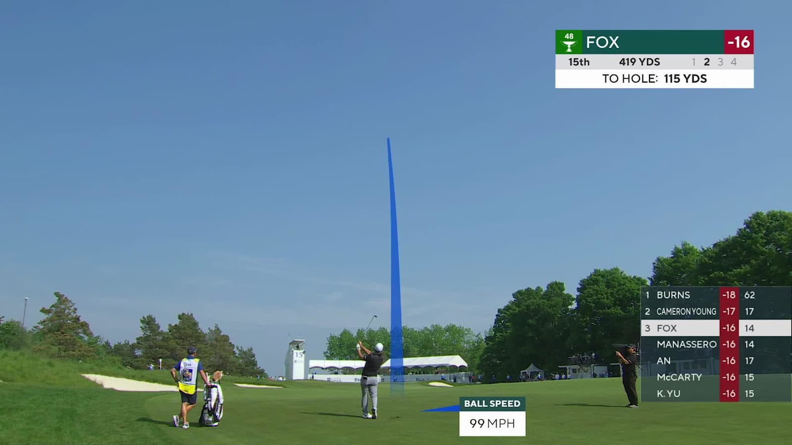 Ryan Fox makes birdie on No. 15 at RBC Canadian