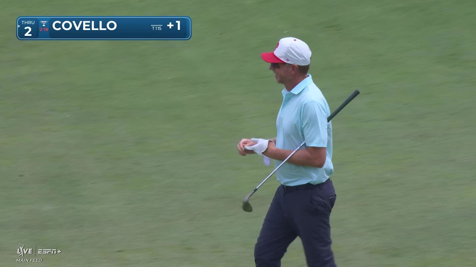 Vince Covello converts electrifying birdie on No. 11 at RBC Canadian