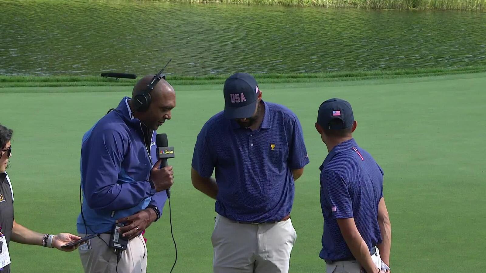 Scottie Scheffler & Collin Morikawa interview after Day 3 Four-ball session of Presidents Cup