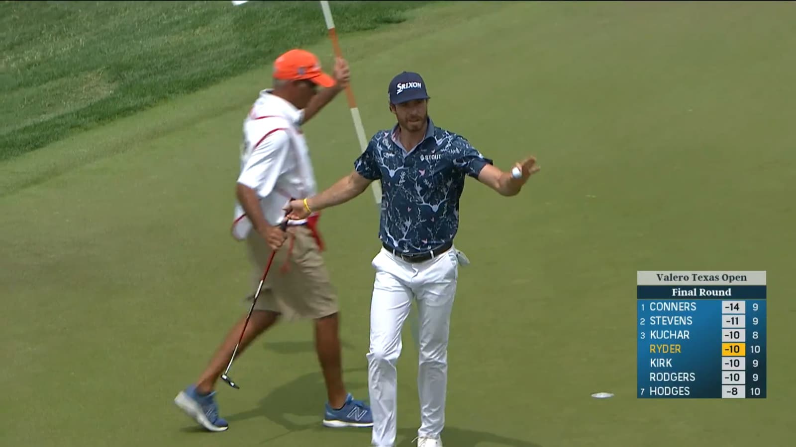 Sam Ryder sticks 156-yard approach in close at Valero