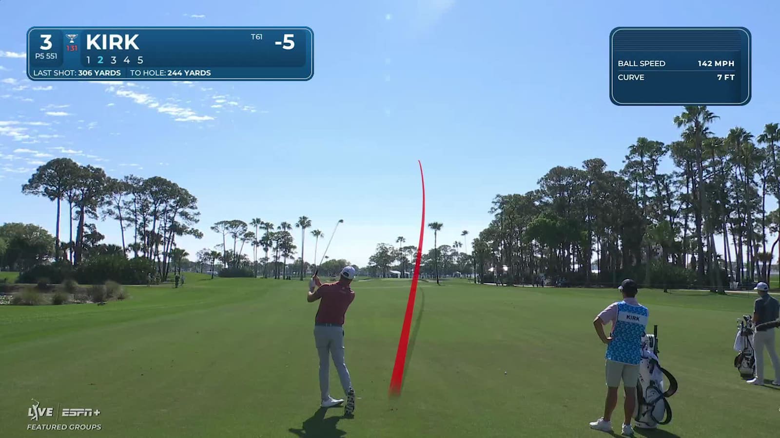 Chris Kirk reaches green in two to set up birdie at Cognizant Classic