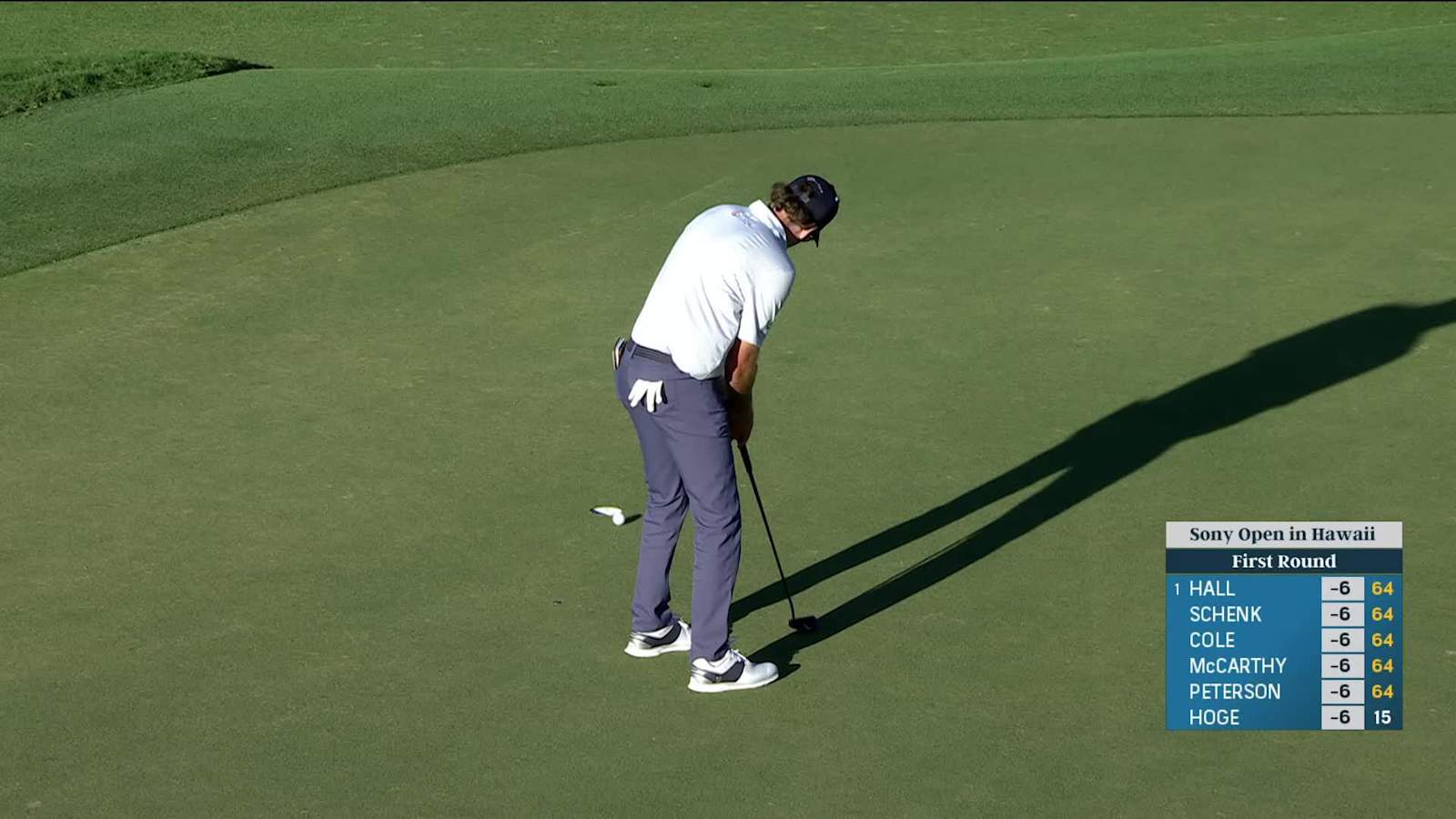 Ben Kohles makes birdie on No. 18 at Sony Open